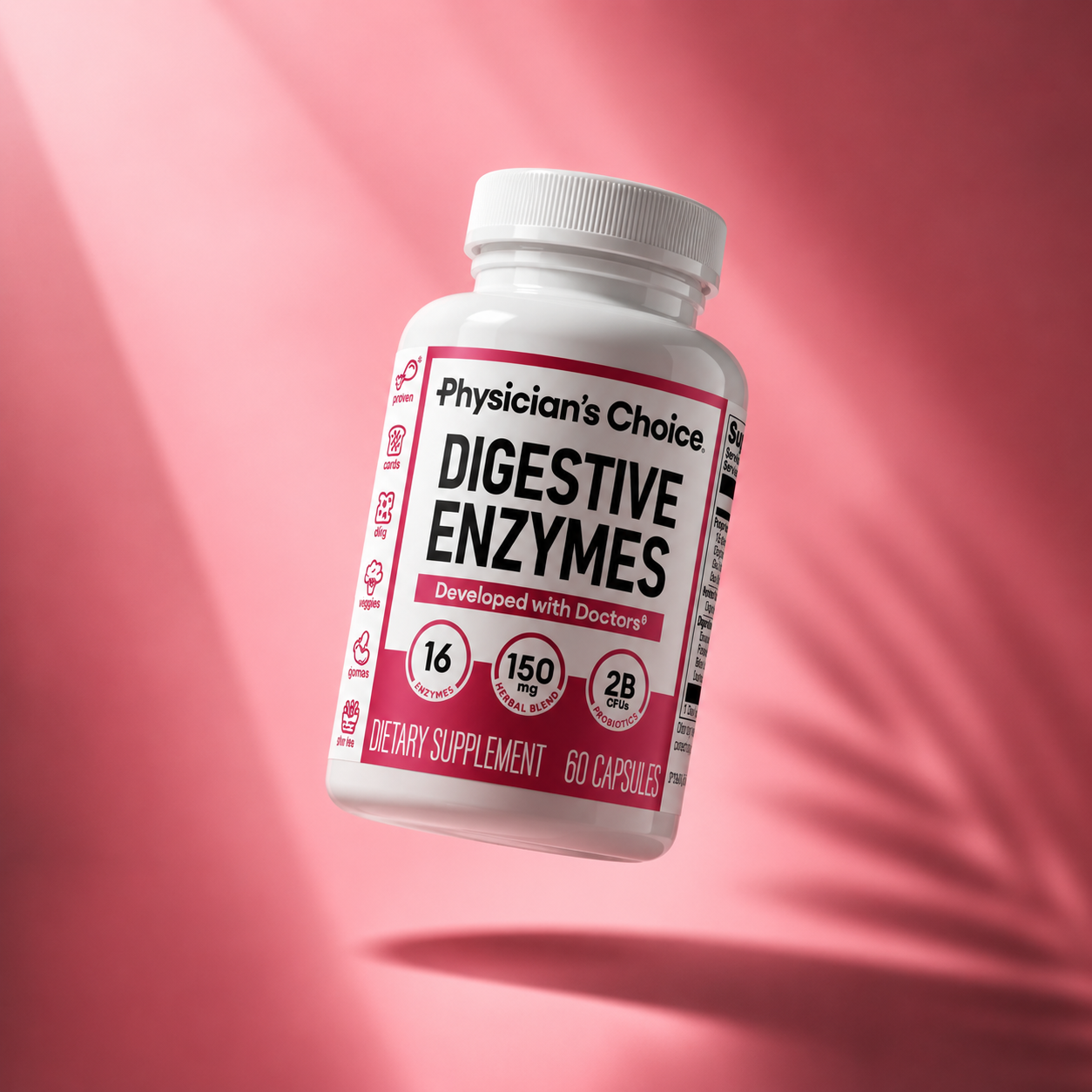 Digestive Enzymes: Reduce la hinchazón y pesadez