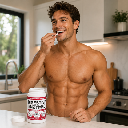 Digestive Enzymes: Reduce la hinchazón y pesadez